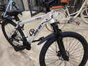 Jeep吉普山地车自行车学生成人减震碟刹通勤变速越野青少年巡航者C800 巡航者-辐条轮-钢琴白 27.5寸(建议身高170-190cm) 24速运动版 实拍图
