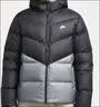 耐克NIKE男冬季短款连帽羽绒服 运动防寒外套 WR系列HQ7791-061黑灰M 实拍图