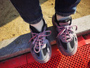环球高颜值vibe风春季网面透气2026新款百搭紫色复古风老爹鞋爆款 实拍图