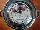Debo德铂罗森304不锈钢汤锅双层蒸锅煲汤炖煮熬粥汤奶锅28cm  实拍图