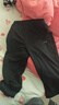 李宁加绒裤子秋冬男跑步运动裤户外休闲加厚直筒裤宽松长裤针织卫裤2X 实拍图