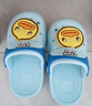 B.Duck小黄鸭童鞋儿童花园鞋男童舒适洞洞鞋女童宝宝舒适拖鞋5965蓝色20 实拍图