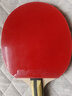 红双喜狂飙3胶皮粘拍套装 7层纯木底板乒乓球拍6星7星品质直拍 实拍图