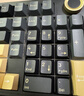 京东京造JZ990Pro三模无线蓝牙有线办公游戏键盘电竞PBT键帽RGB送男友独立数字区续航外设机械键盘鎏金黑 实拍图