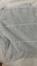 金号毛巾礼盒2条装 纯棉A类家用运动洗脸面巾 兰+灰100g/条76*33cm 实拍图