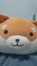 艺乐坊毛绒玩具狗狗公仔抱枕可爱柴犬女孩儿童陪睡玩偶生日礼物女生娃娃 棕色 70厘米 实拍图