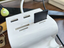 绿联USB3.0扩展分线器 高速3口拓展坞 HUB集线器 笔记本电脑多接口转换器 带SD/TF读卡器功能带供电口 实拍图