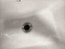 波彼（BOBI）台盆陶瓷一体盆洗手盆单盆阳台浴室柜卫生间半嵌入洗脸面盆池定制 【80*48CM】盆+弹跳下水+防臭管 实拍图