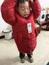 巴拉巴拉童装儿童羽绒服女男童2025新款冬中长款加厚保暖外套纯色连帽衣服 实拍图