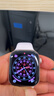 Apple/苹果 Watch S11 智能手表GPS款42毫米玫瑰金色铝金属表壳淡桃粉色运动型表带S/M MEUN4CH/B 实拍图