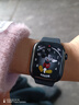 Apple/苹果 Watch S11 智能手表GPS+蜂窝款42毫米亮黑色铝金属表壳黑色运动型表带S/M MF924CH/B 实拍图