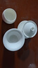 不拙白瓷三才盖碗敬茶碗陶瓷茶具带茶漏羊脂玉云初香雪盖碗三件套 实拍图