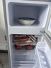 志高（CHIGO）小冰箱迷你小型家用冷藏冷冻两用宿舍出租房用双门办公室电冰箱节能省电 【一级能效】82L银色【全国联保丨节能省电】 实拍图