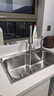 华帝（VATTI）厨房水槽S1 大单槽水槽洗菜盆一体盆304不锈钢洗碗池台上中下安装 实拍图
