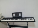 特伦斯（Terence）电钢琴88键折叠电子钢琴儿童初学者考级成人家用钢琴V50便携钢琴 深空黑SE 官方标配+可升降琴架 实拍图