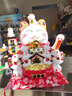 吉猫堂招财猫开业大摆件店铺开业送礼前台收银台装饰品家居乔迁送礼礼品 【开业送礼】32CM高【财源滚滚来】X 摇手猫 【礼盒+坐垫+围脖】电池插电两用 实拍图