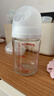 贝亲（Pigeon）玻璃奶瓶宽口径防胀气160ml S号奶嘴 1月+ AA186  实拍图