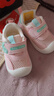 宝宝凉鞋男夏季学步鞋0一1-2岁婴儿防滑软底婴幼儿网鞋女宝宝鞋子 粉色夏季款（JQ01） 18 【内长13.5cm适合脚长13】 实拍图