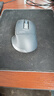 英菲克（INPHIC）M9 无线鼠标可充电轻音办公人体工学电脑台式笔记本2.4G通用便携Typec 灰【可视电量】 实拍图
