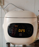 美的（Midea）大眼萌 智能电饭煲电饭锅1.2L迷你1-2人宿舍萌趣 黑晶内胆微压蒸煮米饭锅FB12X1-306E 实拍图