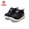巴布豆童鞋宝宝学步鞋春男女宝毛毛虫防滑儿童机能鞋软底童鞋黑色24 实拍图