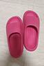朴西凉拖鞋女四季室内家居踩屎感厚底防滑防居家2025新款情侣外穿拖鞋 树莓红 【香蕉船仿生曲线】 35-36 实拍图