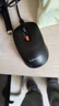 联想（Lenovo）无线蓝牙双模充电鼠标 蓝牙5.0/3.0 便携办公鼠标人体工学设计 Howard理性黑充电版 实拍图