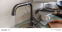 九牧（JOMOO）厨房水龙头 洗菜盆水龙头洗碗盆水槽冷热水龙头 防溅隔铅健康用水 C款-33186【双水花无铅过水-枪灰】 实拍图
