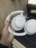 QCY H3S 头戴式-56dB主动降噪【双金标+A级降噪认证】7麦蓝牙耳机无线有线游戏低延迟超长续航 白色 实拍图
