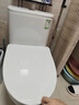 九牧（JOMOO）马桶 家用虹吸式马桶大冲力节水坐便器 防臭瞬冲 易洁抗菌马桶 行业爆款-双旋暴风冲11370-400坑 实拍图