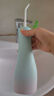 拜尔（BAIR）专业冲牙器 家用电动手持式牙线清洁口腔洗牙神器冲洗器牙齿清洁器水洁牙器清洁正畸专用 M4 M401海洋蓝（磁吸感应充电) 4支喷头 专业级冲牙器 实拍图