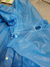 长款雨衣防暴雨全身男女雨服成人便携雨披防雨轻便 蓝色款1件 实拍图