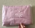 金号4A级纯棉抗菌浴巾密封加厚吸水运动洗澡巾 红色 140*72cm 370g 实拍图