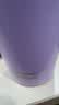 杯具熊（BEDDYBEAR）成人保温杯咖啡杯316内胆男女学生放书包侧兜水杯车载随手杯便携 弹跳随手保温杯-香芋紫370ml 实拍图