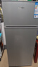 荣事达（Royalstar）小冰箱小型家用出租房双门一级能效宿舍冷藏冷冻两用节能电冰箱 86A158【一级能效】【三天不到1度电】银 实拍图