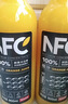 农夫山泉100%纯果汁NFC橙汁900ml*4瓶整箱装鲜果冷压榨饮料礼盒 实拍图