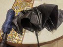 小魔全自动雨伞三折男女晴雨两用折叠伞遮阳伞黑胶太阳伞10骨自动伞 实拍图