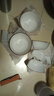 陶瓷碗家用喜庆乔迁新居碗碟餐具套装岁月静好饭碗 岁月静好3碗 实拍图