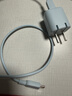 ANKER安克套装20W苹果充电器蓝+C-C快充数据线0.9米蓝 实拍图
