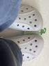 卡骆驰（CROCS）洞洞鞋贝雅男鞋女鞋轻便耐磨一脚蹬拖鞋休闲鞋|10126 卵石色-2V3 37 /38(230mm) 实拍图
