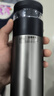 京东京造保温杯【茶水分离】男女大容量316L不锈钢泡茶水杯子金属灰500ml 实拍图