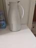 JEKO&JEKO保温壶家用大容量保温水壶玻璃内胆宿舍热水瓶暖水壶茶壶开水暖瓶 灰色1.6L【店长主推】 实拍图
