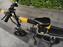 普莱德新国标折叠电动自行车 超长续航电动车 铝合金代驾车 锂电池助力男女通用成人电瓶车 代步电单车 航空铝合金-16减震-进口级30A-纯电约90km 实拍图