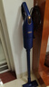 德尔玛（Deerma）DX1000吸尘器家用立式手持吸尘器 有线轻量化强力大功率吸尘器 二合一 宠物 宝石蓝 实拍图