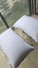 水星家纺枕头枕芯酒店枕头护颈枕头芯家用一对纯棉抗菌可水洗高枕48x74cm 实拍图