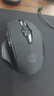 英菲克（INPHIC）A1 无线蓝牙三模鼠标可充电办公 轻音鼠标 电量显示 笔记本电脑通用蓝牙5.0 经典黑 实拍图