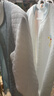 班杰威尔婴儿衣服春秋季夹棉连体衣宝宝保暖哈衣爬服 保暖蓝色2件装 90码 实拍图