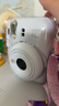 INSTAX富士instax立拍立得 一次成像相机 mini12精美礼盒 月光茉莉 含10张fafa花边相纸 实拍图