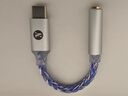 杰仕声（JCALLY）CX31993入门级芯片小尾巴解码器解码耳放手机type-c转3.5mm发烧级hifi转接头dac专业音乐音频线 JM6银丝蓝【送USB转接头】 实拍图