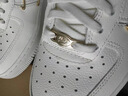 耐克NIKE板鞋女空军一号 AIR FORCE 1运动鞋FV3654-111帆白40.5 实拍图